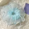Elástico de Cabelo Estilo Relaxado, Acessório de Cabelo Grande Estilo Coreano, Prendedor de Cabelo de Luxo para Meninas, Corda de Cabelo, Elástico de Cabelo, Acessório de Cabelo
