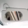 Quebra-sol de Carro Espelho de Maquiagem Aço Inoxidável de Carro Espelho de Alta Definição à Prova de Estilhaços Interior de Carro Espelho Retrovisor Adesivo Armazenamento