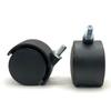 Rueda universal de 2 pulgadas accesorios para muebles ruedas plástico asiento de oficina estante de almacenamiento dormitorio moderno simple carrito