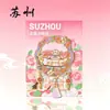 Ímãs de Geladeira de Suzhou em Estoque Lembranças de Metal Ímãs de Arte em Ferro Criativos Culturais de Museu Atacado Criativo