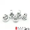 Anillo de fijación para eje tipo tornillo de tope fijo collar limitador localizador SCCAW aleación de aluminio SOH anillo de sujeción fijo