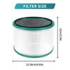 Adaptado ao filtro purificador de ar Dyson HP01 HP02 DP01 DP02 3 em 1 filtragem de alta eficiência