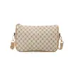 Bolso tipo almohada de nuevo estilo con estampado retro, simple y versátil, sensación de alta gama, textura casual, correa ancha personalizada para el hombro, bolso de axila