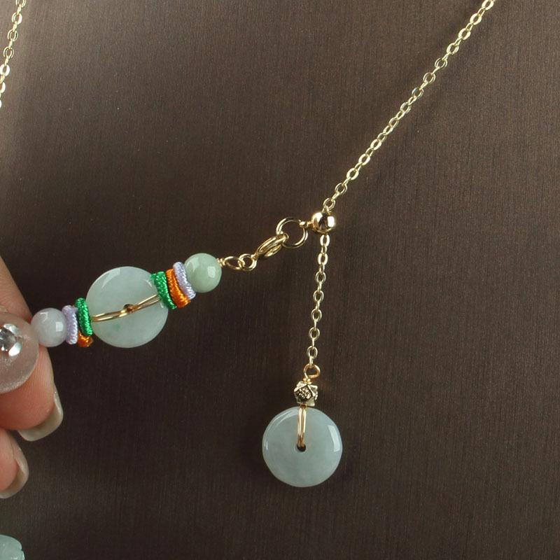 玉髓镶嵌吊坠1843