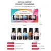 Artículos en stock Aceite Esencial Aromático Soluble en Agua Set de 5 Piezas Para Humidificador Difusor de Aroma Fragancia Especial de Planta Caja de Regalo Venta al por Mayor de Fábrica