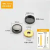 Cubierta decorativa para uñas espejo anuncio placa acrílica para uñas tapa fea para uñas tapa decorativa tornillo de expansión para uñas de cristal uñas fijas
