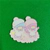 Broche acrílico de dibujos animados lindos japoneses y coreanos, parche, melodía, Géminis, insignia personalizada, alfiler al por mayor, accesorios