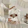 Ropa para Bebé, Traje de Verano para Bebé Niño, Nuevo Conjunto de Verano de Dibujos Animados, Lindo Conjunto de Dos Piezas Estilo Coreano para Bebés de Un Año