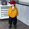 Jaqueta Alada Masculina para Primavera e Outono Estilo Coreano Jaqueta Casual Estilosa e Cool Infantil para Meninos Jovens Atacado