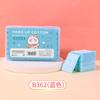 Algodón cosmético sándwich LMLTOP, 100 unidades, en caja, desmaquillante de doble cara grueso, algodón cosmético al por mayor B365
