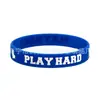 Pulseira de Hóquei Amazon Pulseira Esportiva de Silicone Atividades ao Ar Livre Pulseira de Borracha para Bola Pulseira de Hóquei no Gelo