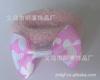 Suprimento Porta-Toalha Rosa Adesivo Laço Elástico Cabelo Amarrado, Faixa de Cabelo com Laço Infantil Joias