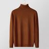 Base de Comercio Exterior Transfronterizo Otoño e Invierno Suéter Cálido para Hombre Cuello Medio Alto Ajuste Delgado Suéter para Hombre Suéter Multicolor para Hombre