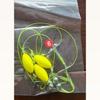 Set de Pesca Completo con Montaje Antideslizante de Fondo de Tres Ganchos, Set Europeo Antideslizante para Pesca de Carpa, Tubo para Anzuelo con Fondo Antideslizante Ise Ni, No Requiere Ajuste
