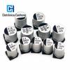 4. 7uf25v SMD capacitor eletrolítico de alumínio 25v 4. 7uf 4*5/5. 4mm vendas diretas de fábrica em estoque fornecimento
