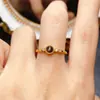 Venta al por mayor de fábrica Popular Anillo de Zafiro Starlight Natural Plata S925 Incrustado Piedra Principal 4*4 Fábrica de Joyería Venta Directa