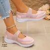 Nuevos Zapatos Casuales para Mujer, Primavera y Verano Nuevos Zapatos Deportivos Casuales de Cuña Talla Grande para Mujer, Tallas 36-41, 42, 43