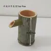 Accesorios para Fuentes de Agua de Bambú, Filtro para Acuario, Adornos Decorativos de Tubo de Bambú Hechos a Mano para Sala de Estar y Jardín, Artesanías de Bambú