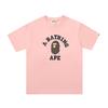 Camiseta Holgada de Manga Corta con Estampado de Letras para Hombre y Mujer, Estilo Pareja