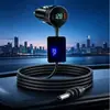 Mais Vendido na Amazon 4ª Geração Display Digital Carregador de Carro Carregamento Super Rápido 12V/24V para 30V 2A Carregador de Carro
