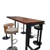 Soporte de pata de mesa de barra de hierro forjado Marco de mesa de balcón Pata de mesa alta Pata de mesa estrecha Mesa de comedor Mesa de café Pata de mesa