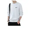 Ropa para Hombre 2026 Primavera Nueva Sudadera Casual Versátil para Hombre Camiseta de Manga Larga Cuello Redondo Jersey Camisa Base de Punto