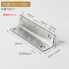 Jinnaite acero inoxidable ángulo código 90 grados soporte en L extendido placa de ángulo recto soporte ángulo de hierro conector de mesa y silla
