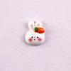 Laca brillante amor de primavera conejo accesorios de resina diy gel crema accesorios para pinzas para el cabello funda para teléfono móvil parche para refrigerador