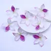 Cabeças de Flor de Lírio Artificiais Semelhantes a Filme em Estoque, Vendendo Bem no Exterior, para Acessórios de Cabelo, Arranjos Florais, Presilhas de Cabelo, Roupas e Decorações de Chapéus