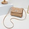 Bolsos de señora venta al por mayor transfronteriza bolso de mujer mini candado bolso cuadrado pequeño moda personalidad diamante en relieve bolso para teléfono móvil pequeño