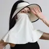 Mangas de Ciclismo para Brazos Mascarilla Facial de Verano Manga de Hielo Protector Solar para Cuello Bufanda Facial de Seda Helada Mascarilla Unisex Velos Faciales de Moda Set de Protección para Orejas