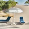Sombrilla de Playa para Exteriores, Sombrilla Rayada, Sombrilla de Lluvia Suculenta, Sombrilla de Playa para Puesto de Campamento, Sombrilla para el Sol, Decoración para Fotografía