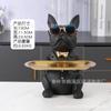 Caixa de Armazenamento de Mesa com Gancho Francês Entrada Chaves Joias Ornamentos Decoração Casa Porta Detritos Armazenamento Simples
