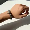 Pulseira de David Europeia e Americana Transfronteiriça, Joia de Alto Padrão, Pulseira de David para E-commerce, Fecho de David, Aaa