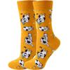 Calcetines de otoño e invierno de Amazon para mujer, calcetines de animales, calcetines de frutas, calcetines de marea para hombre, calcetines de comida divertidos.