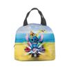 Bolsa de almuerzo Stitch de tela Oxford con dibujos animados, bolsa para conservar el calor, bolsa de aluminio para picnic, bolsa de almuerzo portátil