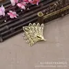 Accesorios para Joyería DIY Adornos para el Cabello Huecos Estilo Antiguo Cola de Fénix Tocados Tradicionales de Novia Corona de Fénix Materiales Venta al por Mayor Estilo Chino