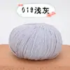 Fio de Algodão Real para Acessórios de Bonecas DIY Feitos à Mão, Materiais de Artesanato, Tricô de Suéteres de Bebê, Fio para Crochê