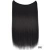 Peruca de comércio exterior europeia e americana linha de pesca feminina cortina de cabelo longo cabelo liso natural sem costura fabricantes de adesivo de cabelo manchar peruca de fibra química