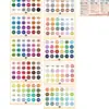 Paquete de Recarga de Cuentas Tie-Dye 264 Colores Completos Set 1000 Piezas 2.6mm Material para Manualidades DIY Paquete Rompecabezas de Cuentas Fusion