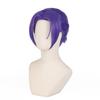 Peluca para Hombre Cos Yuying Lingwang Morada Estilo de Cabello de una Pieza Anime Prisión Azul Cabello Falso al por Mayor