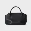 Bolso de Mano Bauletto Terrasse de Cuero Genuino con Diseño de Asa Corta, Bolso Tote de Moda para Viaje Diario para Mujeres
