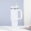 Termo de Acero Inoxidable 304 Taza de Viaje de 40 oz Taza con Asa para Coche Primera Generación Taza con Popote Gran Capacidad Regalo de Negocios Portátil