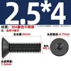 Tornillos de Acero Inoxidable 304 Negros de Cabeza Plana Avellanada Antirrobo con Tornillos de Máquina Torx Chapados en Zinc Negro M3M4M5M6