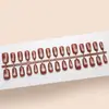 Espinheiro Candied Olho de Gato Textura de Alta Qualidade Estilo Elegante Feminino Estilo Irmã Real Iluminador Arte de Unha Curta 30-t Unhas Postiças