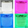 Tira led 5730 doble fila 120 leds parche LED tira flexible techo sala de estar regulador 220V tira de alto voltaje