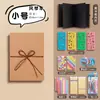 Kit DIY de Livro Pop-Up Estilo Sanfona Livro Dobrável para Casais e Amigos Álbum de Fotos de Crescimento Livro de Memórias