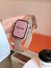 Adequado para Apple iwatch9 Wheat Ear Watch Band Applewatch Absorção Magnética Dobrável Milanese Metal Strap