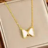 Collar Cruzado Versión Coreana con Mariposa Multicolor Microincrustada, Cadena para Clavícula con Colgante de Cobre Fresco y Sencillo de Lujo Ligero, Joyería Seleccionada por Influencers