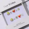 Unhas postiças infantis removíveis, não tóxicas, para uso em terapia de luz, feitas à mão, com design de desenho animado fofo